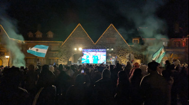 Las estrellas, cuando mueren, se tragan todo a su paso: Bariloche estalló con el último Mundial de Messi