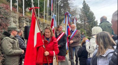 Bariloche celebró las independencias de Eslovenia y Croacia en el Paseo de las Colectividades
