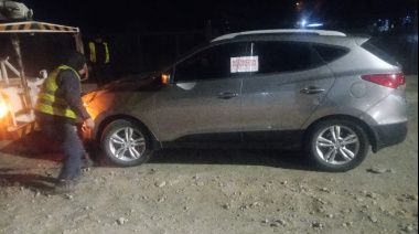 De 240 autos, 27 se fueron con regalo: así fue el fin de semana de Tránsito