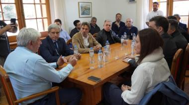 Cortés recibió a referentes internacionales de tecnología en el marco de la Expo Bariloche Smart City