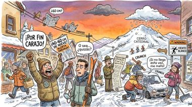 Por fin, carajo: dicen que va a nevar