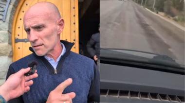 "No dio el resultado esperado": el ministro Echarren admitió que el bacheo de la Ruta 82 fracasó por la lluvia