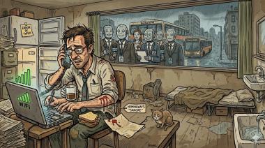 Triste, solitario, y con Wi Fi: retrato del periodista que sobrevive a todo