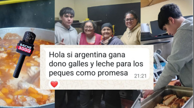 ¿Y si prometemos ayudar a los comedores de Bariloche?