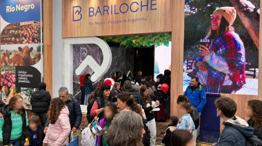 Bariloche desembarca en Palermo con la cascada de chocolate más esperada
