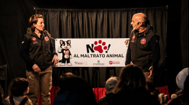 Ni la nieve frena la educación en tenencia responsable en Bariloche