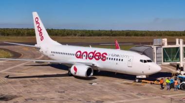 Con un viaje de egresados se realizó el primer vuelo chárter entre Formosa y Bariloche