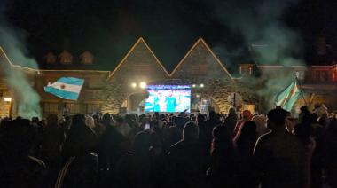 Bariloche se prepara para vivir otra noche de Mundial: Argentina se juega el pase a semifinales ante Suiza