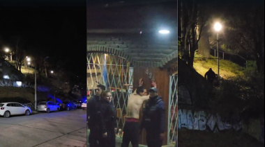 Operativo policial de gran despliegue en calle Moreno: dos detenidos