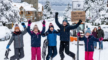 El Consejo Escolar suspendió las clases de la tarde en Bariloche y la región por las condiciones climáticas