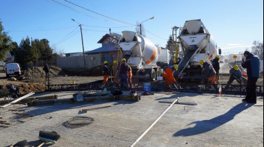 La Colectora Sur suma nuevas uniones de pavimento sobre Juan Herman