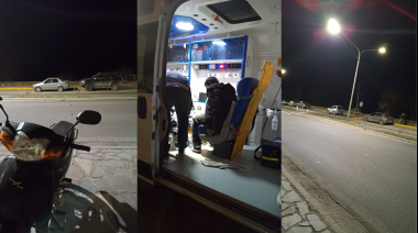 Insólito choque y fuga en la Costanera de Bariloche: la conductora escapó, volvió caminando y les dejó un número de teléfono