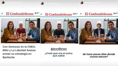 Guerra mediática entre Gennuso y Weretilneck termina con memes