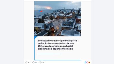 Bariloche debate si el "voluntariado" en hostels es trabajo encubierto y el Concejo ya tiene un proyecto para frenarlo