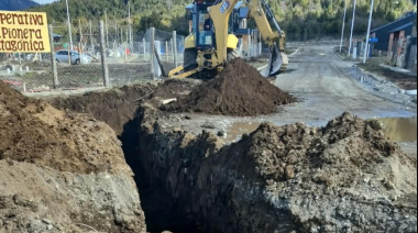 Obras hídricas: el Municipio avanza con el pluvial entre Cerro Lindo y Frutillar Norte