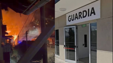 La vecina afectada por el incendio en Vilcapugio y Goedecke está fuera de peligro