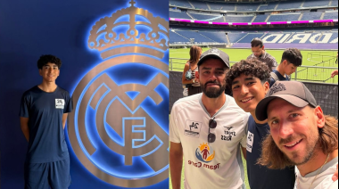 "Hay que esforzarse mucho y nunca rendirse": la historia del barilochense Lautaro Carrilaf, que se probó en el Real Madrid