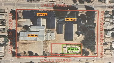 Sin rampas, sin patio y sin espacio: así es el edificio al que quieren mudar a la Escuela Laboral N° 6