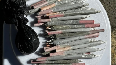 Marihuana en el skatepark: secuestraron 30 cigarrillos y detuvieron a un hombre sospechado de venderla a menores