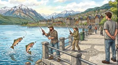 Estalló el forobardo por la pesca de trucha en Bariloche: en los comentarios no hubo veda