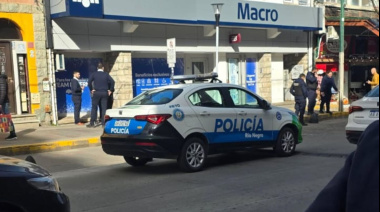 Murió una persona dentro del Banco Macro de calle Mitre