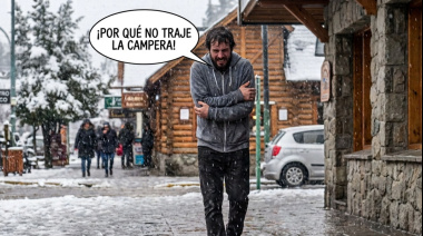 Guardaste la campera muy rápido: alerta naranja por lluvia y nieve esta semana