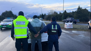 Bariloche: baleó a un hombre para robarle el auto y terminó detenido tras una persecución policial