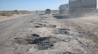 Tierra en los baches, deudas en el bolsillo y Vialidad Nacional abandonada a su suerte