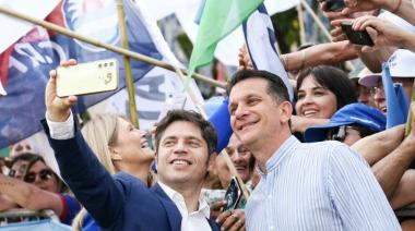 Costa Brutten viajó a Avellaneda para el lanzamiento nacional de Axel Kicillof