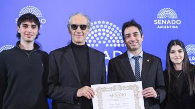 El Senado de la Nación distinguió al empresario Diego Fenoglio por su aporte al turismo
