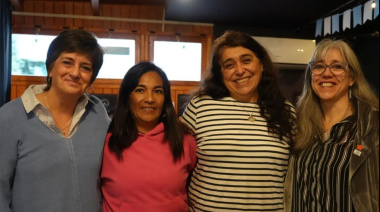 Serquis desayunó con las candidatas de Fuerza Bariloche y respaldó a Galaverna