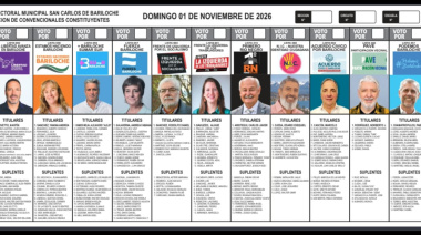 Ya se conoce la boleta única que decidirá el futuro de la Carta Orgánica