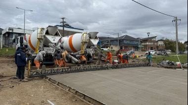 Hormigón para Las Victorias: el Municipio avanza con el nuevo acceso desde la ruta