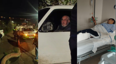 Se salvaron de milagro: Iban en moto a un velorio y un conductor totalmente alcoholizado los chocó de frente