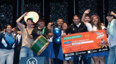 Bariloche: el 6° 1ª de la Escuela de Hotelería ganó la Semana de la Juventud y se va de viaje a Villa Carlos Paz