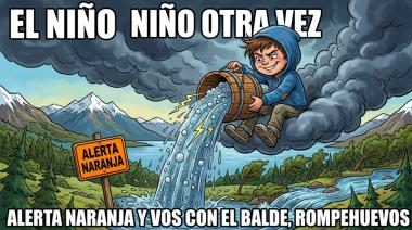 El niño rompehuevos: se viene el agua y vos con ganas de remera