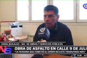 El municipio reconoció que tapó las cloacas del pavimento en 9 de julio