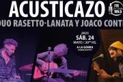 Acusticazo en la Biblioteca Popular Carilafquen: un concierto doble para disfrutar de la música local