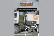 Insólito: El municipio publicitó el funcionamiento de la barredora en las calles, pero la máquina no tenía cepillos para barrer