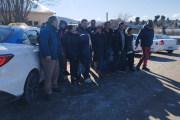 Taxistas se unen en solidaria campaña para familias damnificadas por incendios