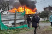 Nuevo incendio: está vez en Barrio Malvinas