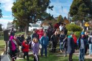 Trabajadores realizaron olla popular frente al Tribunal de Cuentas en protesta por irregularidades laborales