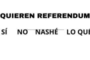 El municipio modificó por segunda vez las reglas del referéndum tras observaciones de organismos electorales provinciales