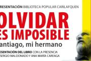 El hermano de Santiago Maldonado presentó su libro y le agradeció al concejal Costa Brutten