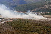 Incendio en el vertedero: el humo tóxico se extiende por los barrios cercanos