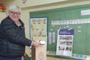 Walter Cortés votó en la Escuela 298 y habló de las elecciones legislativas
