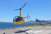 Denuncian ante ANAC operaciones de helicópteros comerciales en inmediaciones al Puerto San Carlos