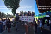 (VIDEO) ​​​​​​​Llegaron: los 75 egresados volvieron a Bariloche después de cuatro días varados en Córdoba