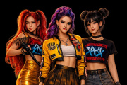 Las Gladiadoras K-Pop llegan a Bariloche con un show de primer nivel mundial