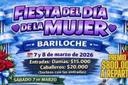 Bariloche celebra el Día de la Mujer con dos días de fiesta, jineteada y baile en Alas Argentinas